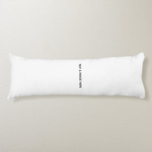 Coussins Longs Créez votre propre blanc