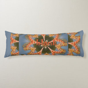 Coussins Longs Créez votre propre design motif animal Giraffe Afr