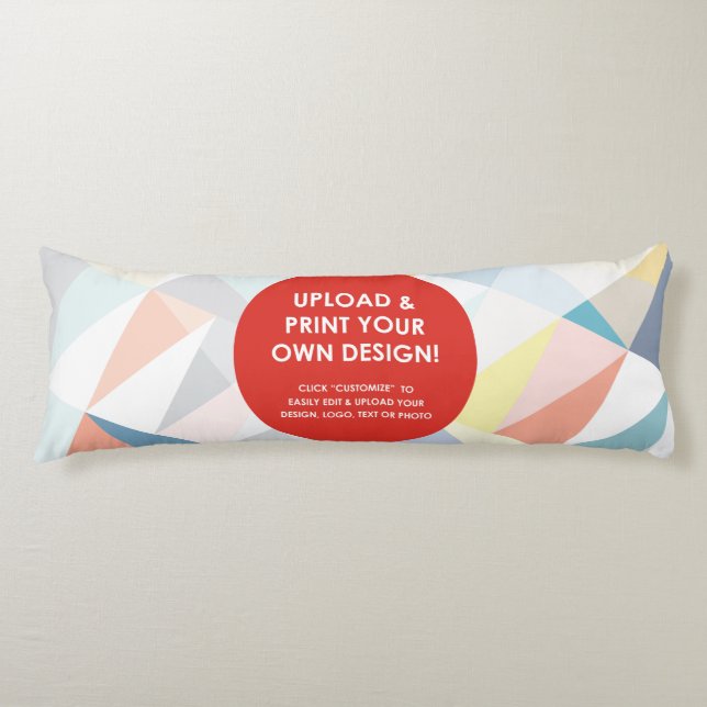 Coussins Longs Créez votre propre personnalisation (Devant)