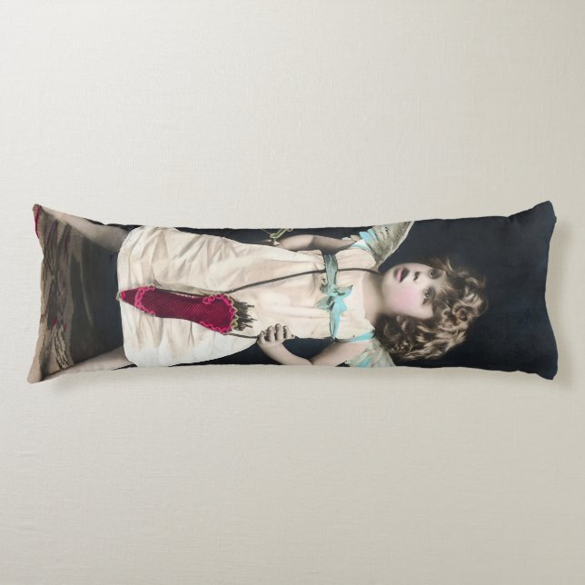 Coussins Longs Cupidon en colère (Devant)