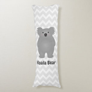 Coussins Longs Cute Australia Baby Koala Bear Ajouter Votre Nom