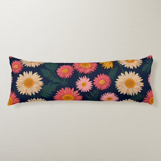Coussins Longs Cute Daisy Motif Body Cushion (Devant)
