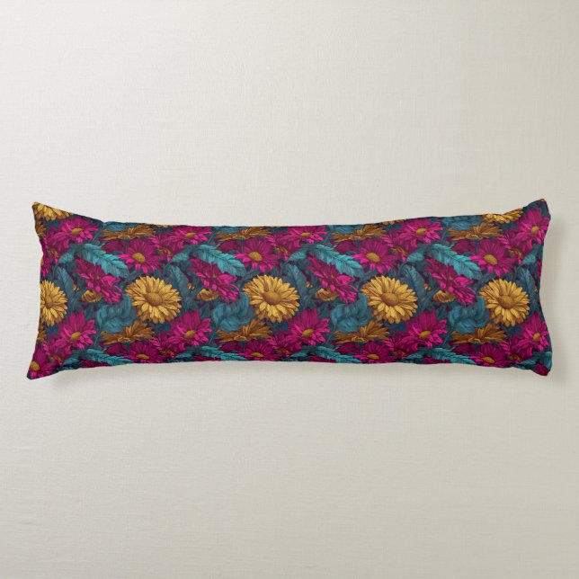 Coussins Longs Daisy Print Cozy Home Romantique Coin (Devant)