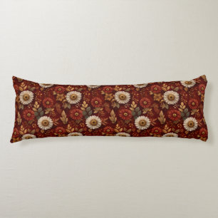 Coussins Longs Daisy Texture Décor Intérieur Botanique Coin