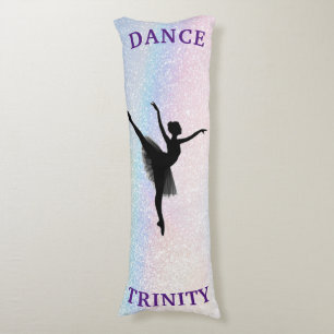 Coussins Longs Danse de ballerine pastel