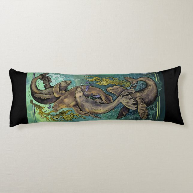 Coussins Longs Danse des Selkies (Dos)