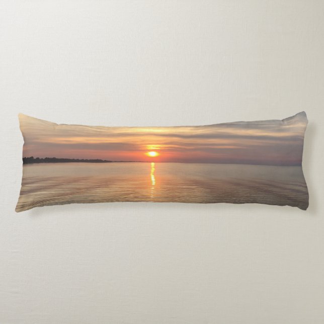 Coussins Longs Début du coucher du soleil (Devant)