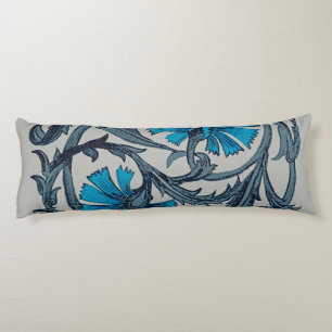 Coussins Longs Décor de carreaux rustiques d'art floral antique b