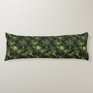 Coussins Longs Décor de chambre d'amis floral camouflage Romantiq