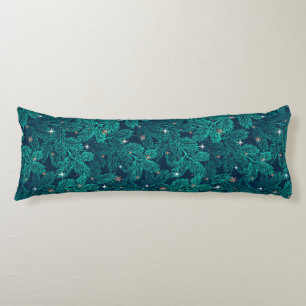 Coussins Longs 💚 Décoration de chambre à coucher Flocon de neige