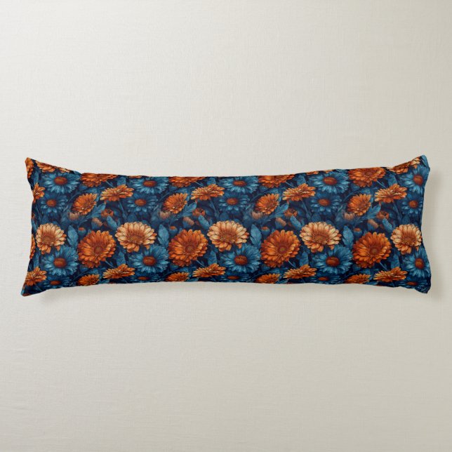 Coussins Longs Décoration de maison de fleur de marguerite Jardin (Devant)