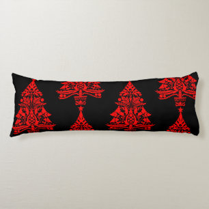 Coussins Longs Décorations scandinaves nordiques d'arbres de Noël