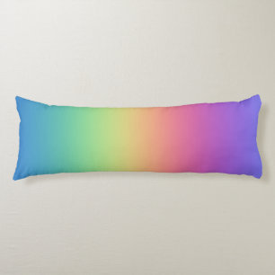 Coussins Longs Dégradé de couleurs arc-en-ciel