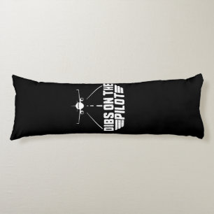 Coussins Longs Dibs Sur Avion Pilote Avion Avion Avion Girami