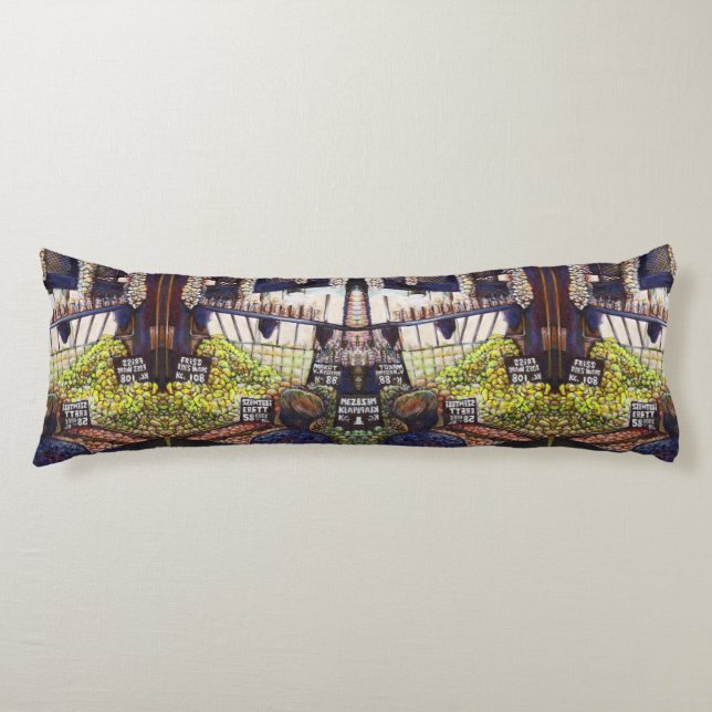 Coussins Longs Dimensions de curiosité (Devant)