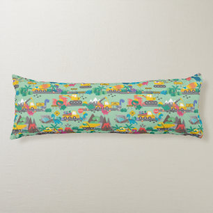 Coussins Longs Dinosaur enfants de construction