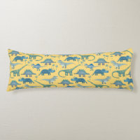 Dinosaur Motif Jaune