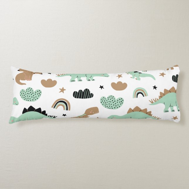 Coussins Longs Dinosaures (Devant)