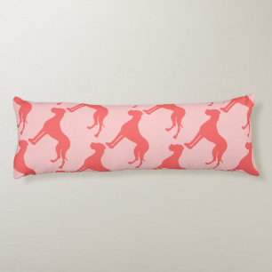 Coussins Longs Dogue Allemand corail