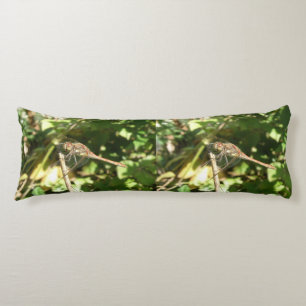 Coussins Longs Dragonfly on the Twig Body Oreiller