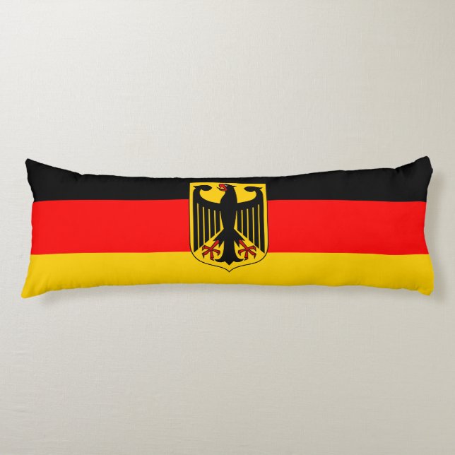 Coussins Longs Drapeau Allemagne (Devant)