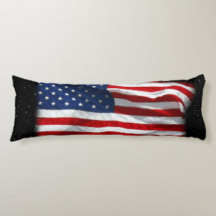 Coussins Longs Drapeau américain patriotique États-Unis