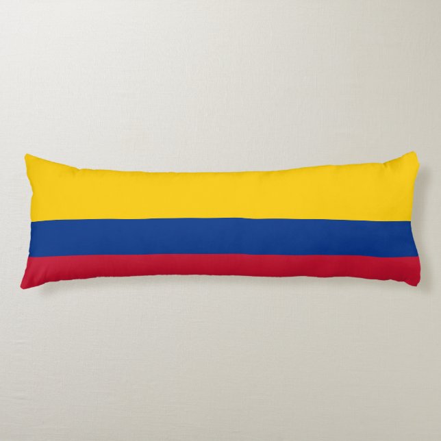 Coussins Longs Drapeau de Colombie (Devant)