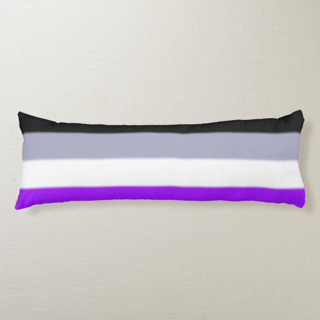 Coussins Longs Drapeau de fierté sexuelle tombée (Devant)