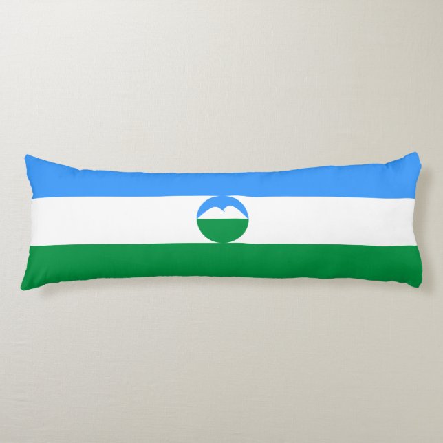 Coussins Longs Drapeau de Kabardino-Balkarie (Devant)
