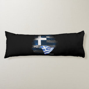 Coussins Longs Drapeau de la Grèce