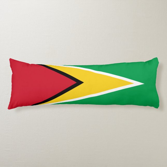 Coussins Longs Drapeau de la Guyane (Devant)