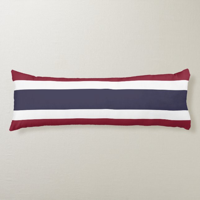 Coussins Longs Drapeau de la Thaïlande (Devant)