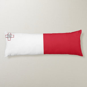 Coussins Longs Drapeau de Malte