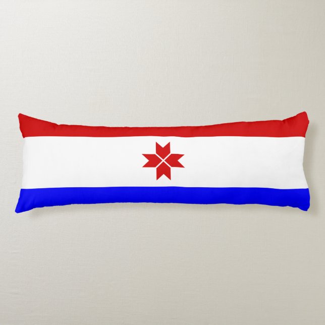 Coussins Longs Drapeau de Mordovie (Devant)