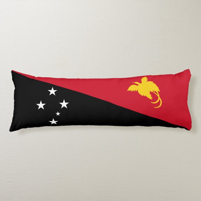 Coussins Longs Drapeau de Papouasie-Nouvelle-Guinée (Devant)