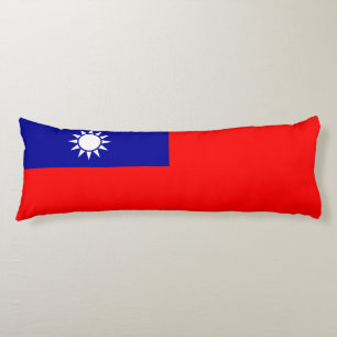 Coussins Longs Drapeau de Taïwan
