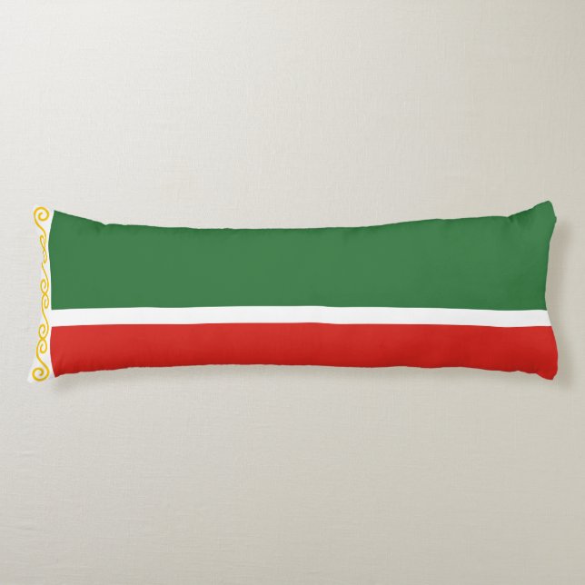 Coussins Longs Drapeau de Tchétchénie (Devant)
