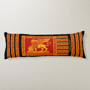 Coussins Longs Drapeau de Venise, Italie