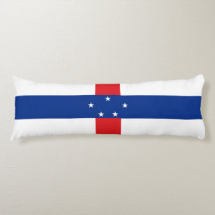 Coussins Longs Drapeau des Antilles Pays-Bas