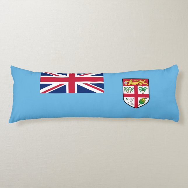 Coussins Longs Drapeau des Fidji (Devant)