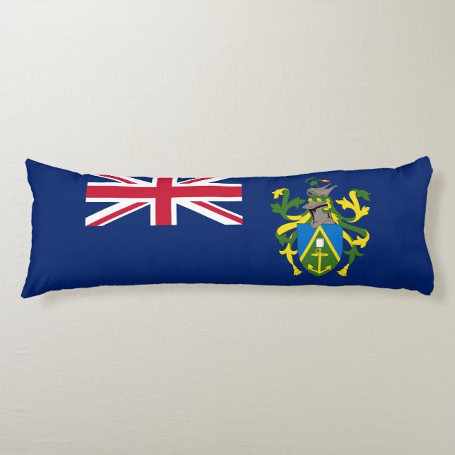 Coussins Longs Drapeau des îles Pitcairn (Devant)