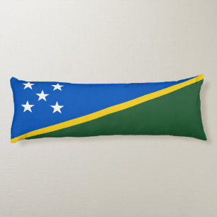 Coussins Longs Drapeau des Îles Salomon