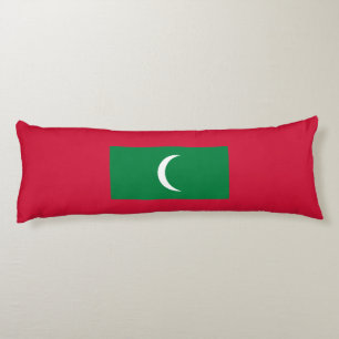 Coussins Longs Drapeau des Maldives