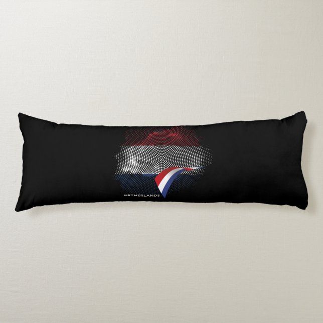 Coussins Longs Drapeau des Pays-Bas (Devant)
