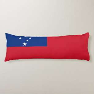 Coussins Longs Drapeau des Samoa