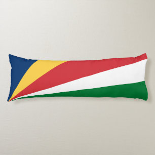 Coussins Longs Drapeau des Seychelles