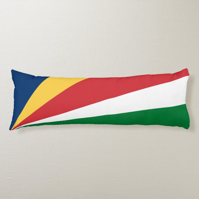 Coussins Longs Drapeau des Seychelles (Devant)