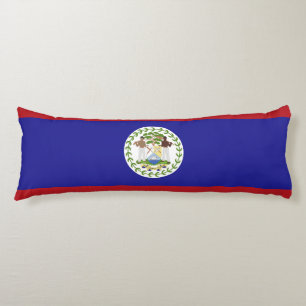 Coussins Longs Drapeau du Belize