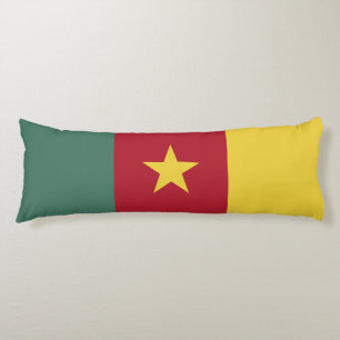 Coussins Longs drapeau du Cameroun