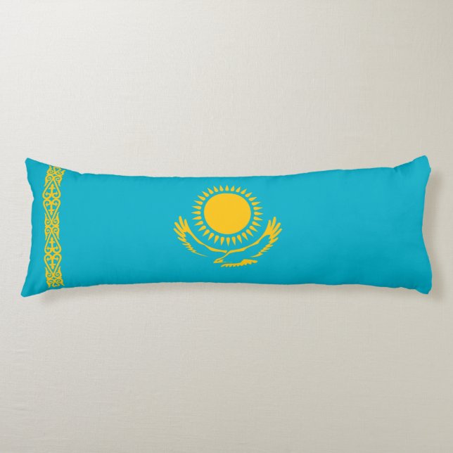 Coussins Longs Drapeau du Kazakhstan (Devant)